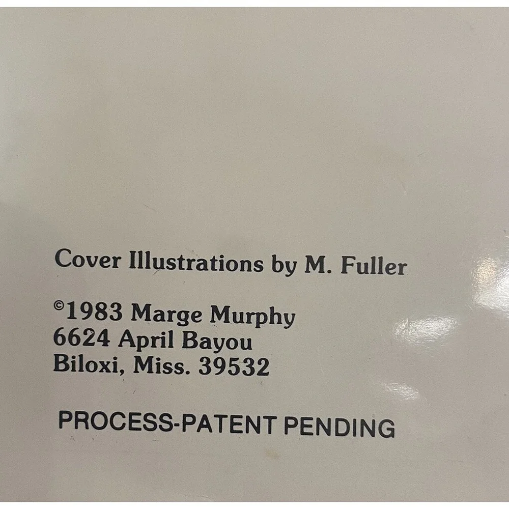 Marge Murphy Heirloom Quilting Designs vintage 1983